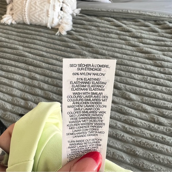 Oner Active Unified Micro Bandeau Bralette Top- S - Picture 9 of 10